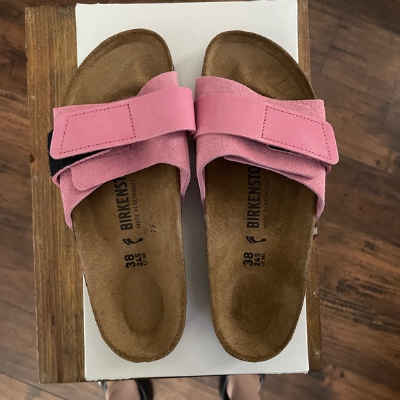 Birkenstock Oita Candy Pink Sandals - Picture 1 of 4